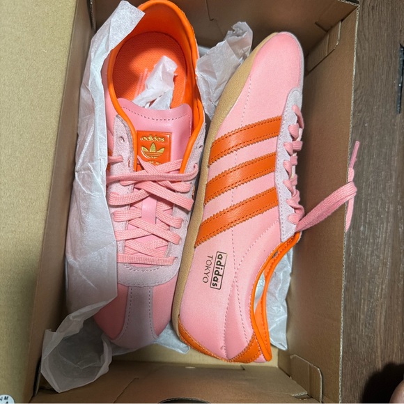 Adidas Originals Tokyo 'Semi Pink Spark Orange' Women's 7. JI3297 - Picture 2 of 5